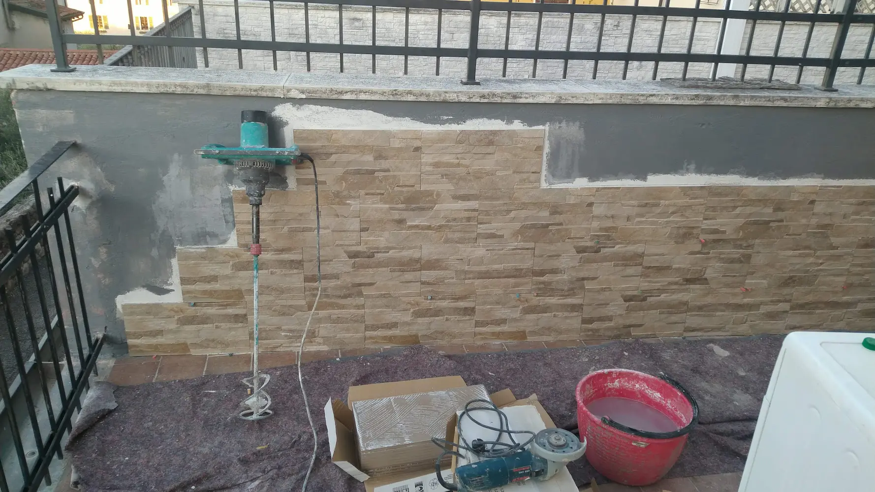 Rivestimento muretto esterno
