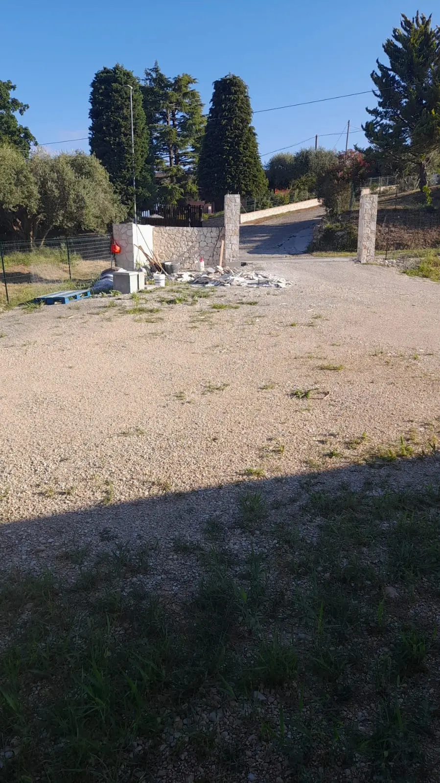 Opere in pietra naturale per villa a Bardolino